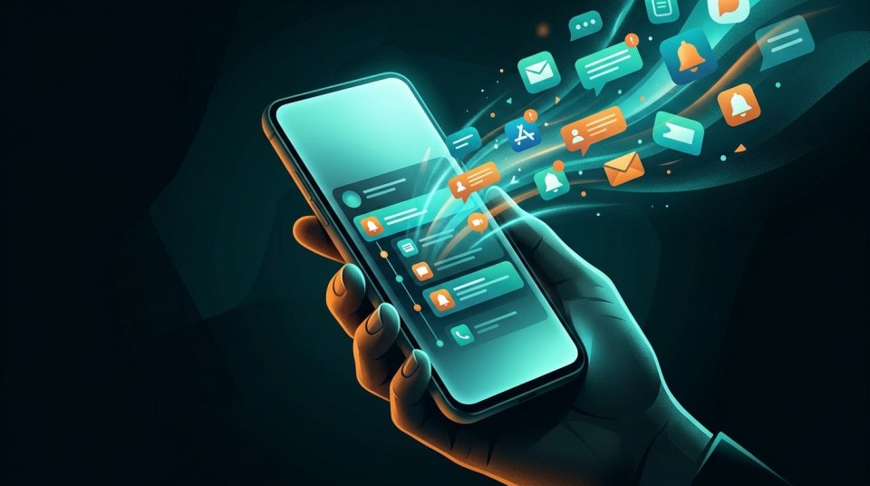 Android telefonda bildirim geçmişi ayarlarını açan kullanıcı