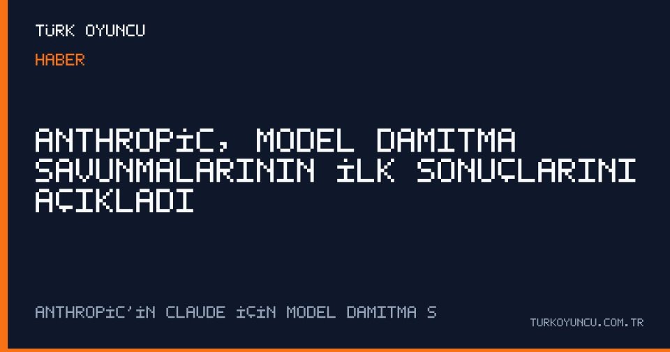 Anthropic, Model Damıtma Savunmalarının İlk Sonuçlarını Açıkladı