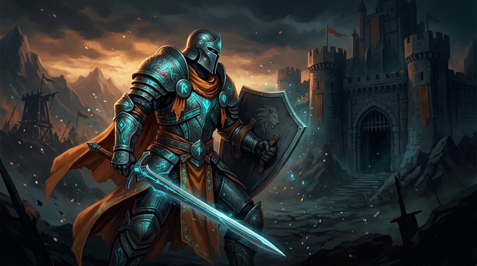 Knight Online PVP sunucusu seçerken bilgisayar başında güvenlik kontrolü yapan oyuncu