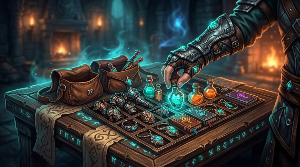 Metin2 PVP envanter düzeni hazırlayan oyuncunun bilgisayar ekranı