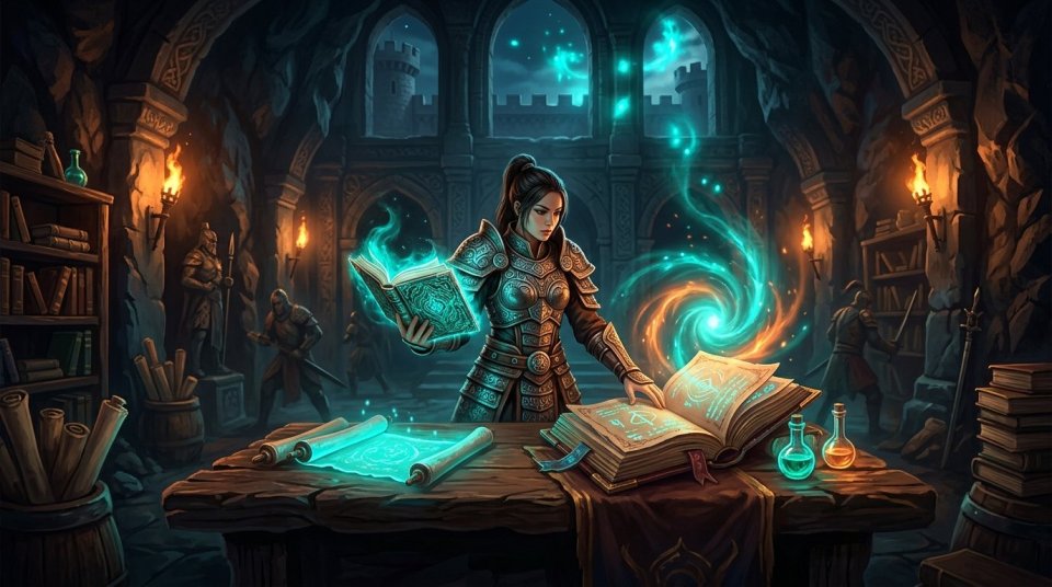 Metin2 PVP beceri kitabı planlayan oyuncu masası