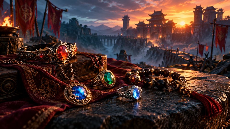 Metin2 PVP takı seçimini değerlendiren oyuncunun oyun ekipmanı ekranı
