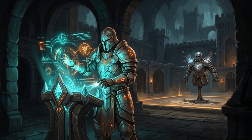 MMORPG PVP karakter istatistikleri karşılaştıran oyuncu
