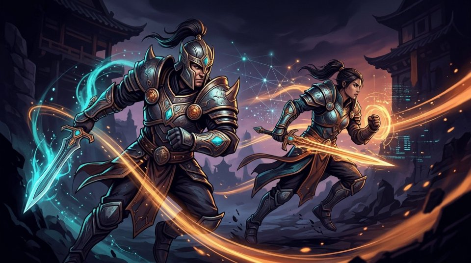 Yeni MMORPG sunucusunda görev ve farm planlayan oyuncu