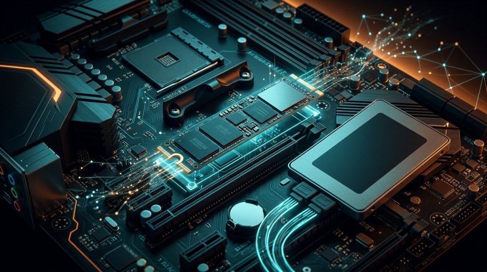 Oyun için SSD seçen oyuncunun bilgisayara NVMe SSD takması