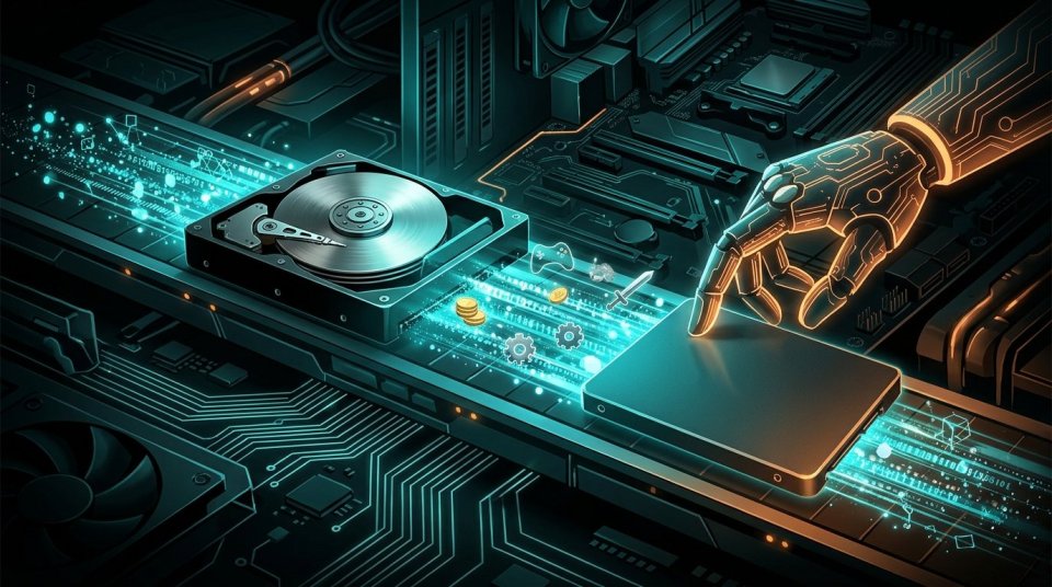 Oyunu SSD’ye taşımak için masaüstü bilgisayara yeni SSD takılması