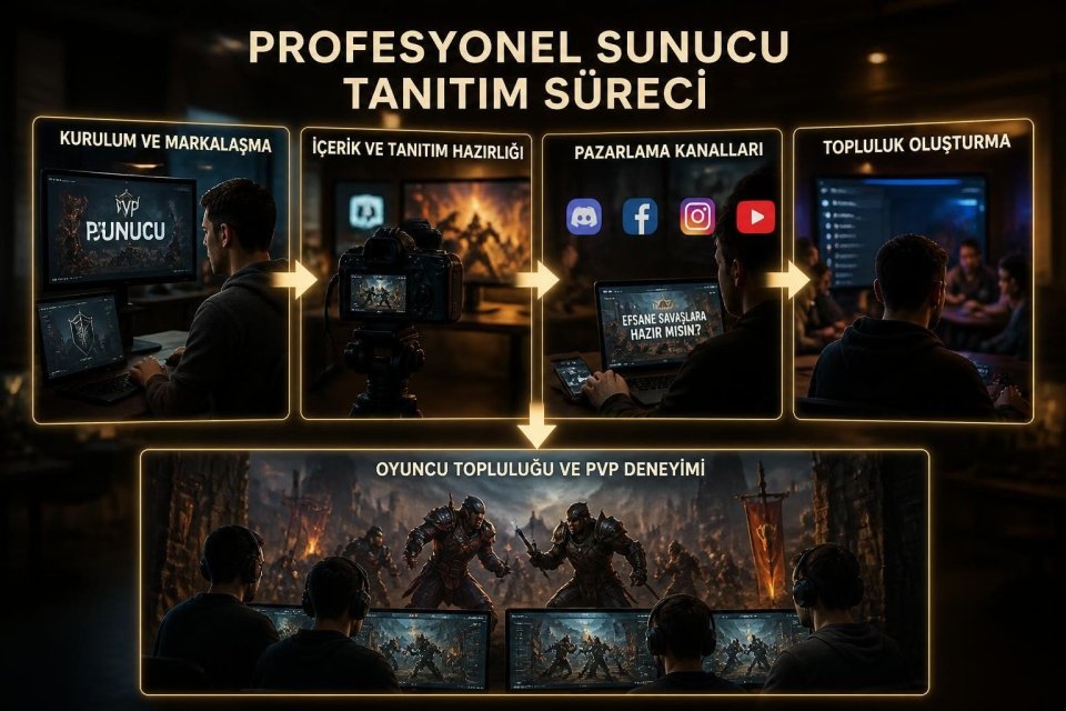 Server Tanıtımı: Profesyonel PVP Sunucu Tanıtım Rehberi