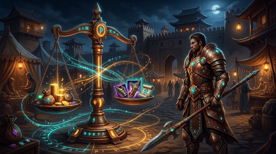 Silkroad PVP bütçe planı yapan oyuncunun envanter ve upgrade notları