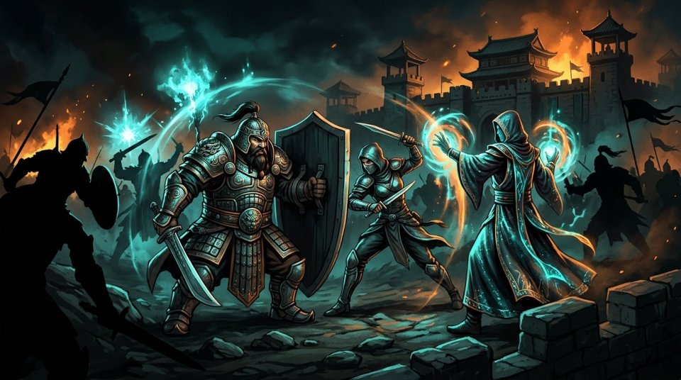 Silkroad PVP job savaşında Trade, Hunter ve Thief rollerini yöneten ekip