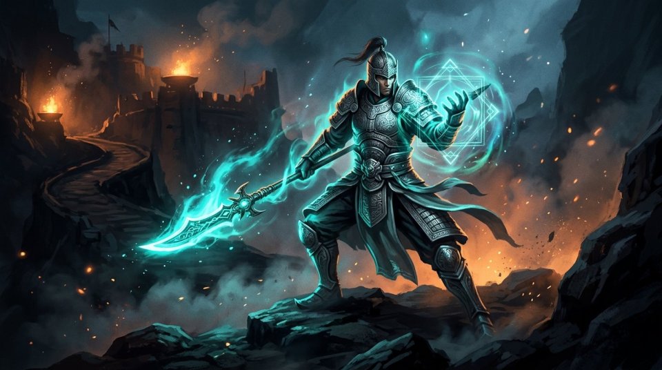 Silkroad PVP skill dizilimi test eden oyuncunun bilgisayar başındaki çalışma alanı