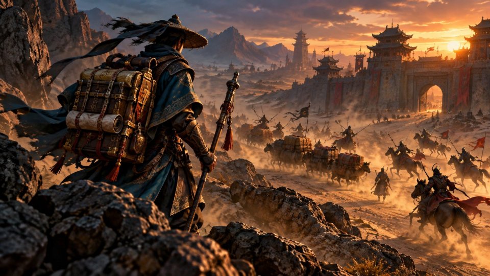 Silkroad PVP’de solo job rotasını planlayan oyuncu