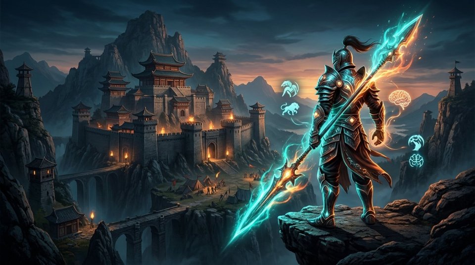 Silkroad PVP’de STR ve INT stat puanlarını dağıtan oyuncu karakteri