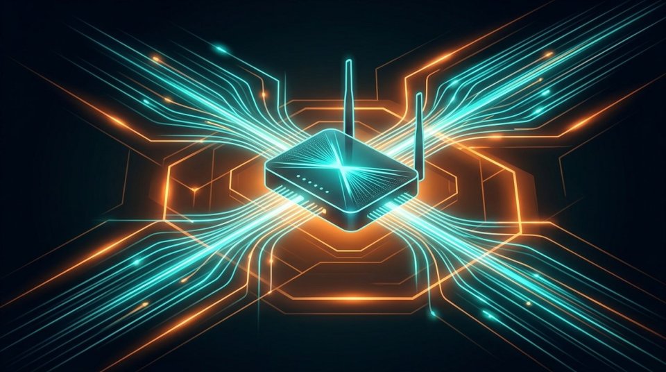 Steam üzerinden oyun indiren masaüstü bilgisayar ve Ethernet bağlantısı